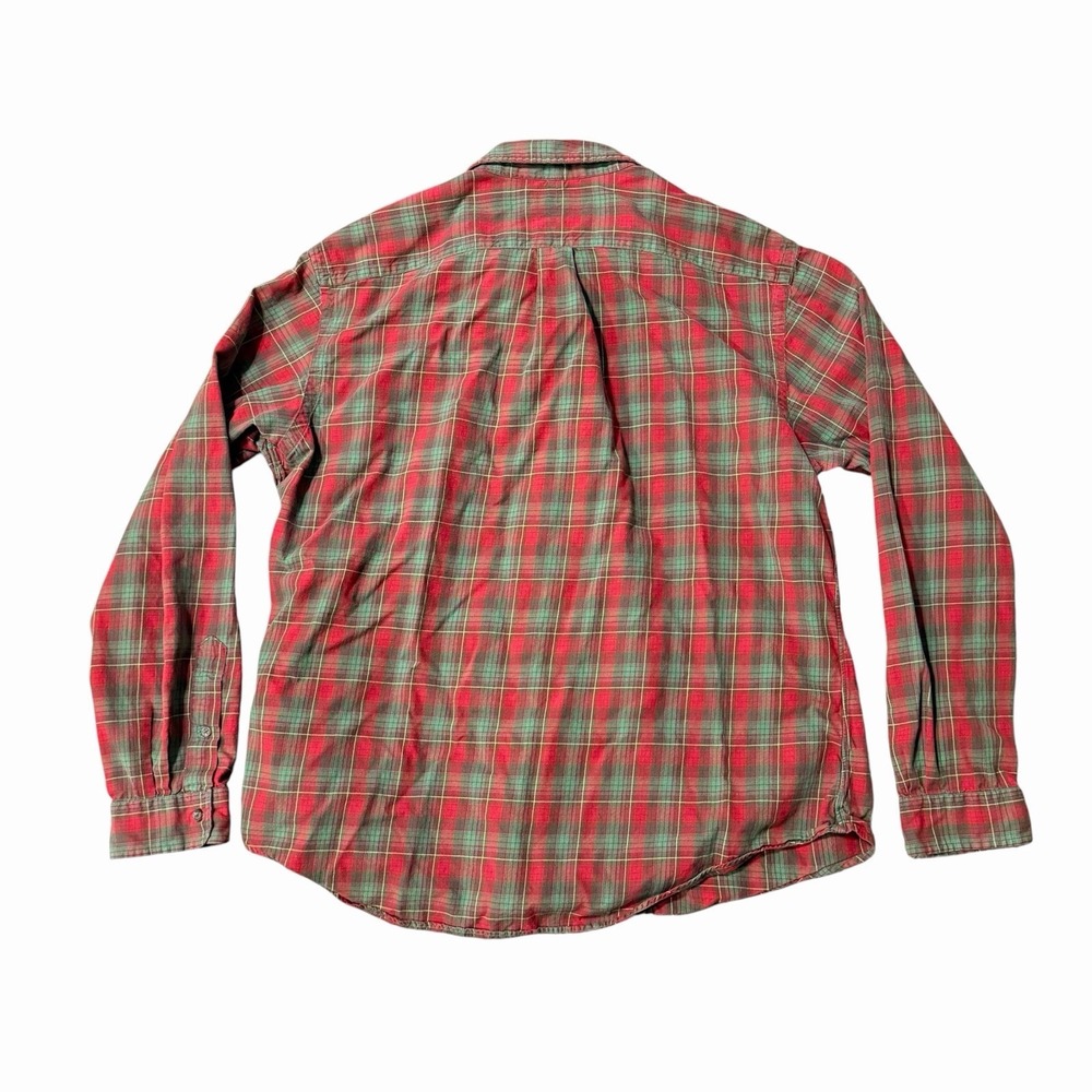 Polo Ralph Lauren Button Up Shirt Men Size XXL Classic Fit Plaid Cotton Vintage - Picture 2 of 5